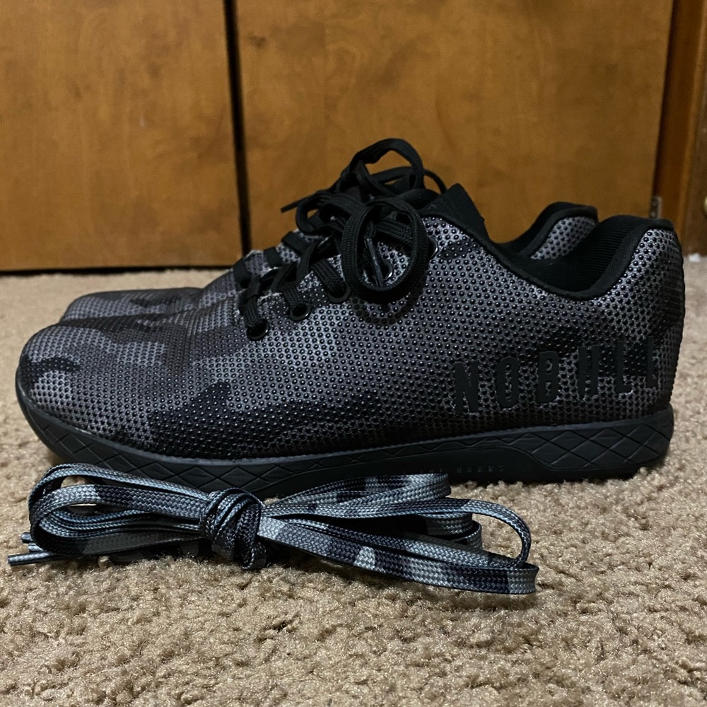 NoBull Black Camo Trainers